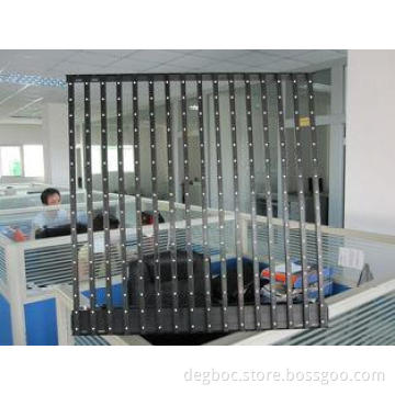 Mesh Led Curtain Display for Network Remote Centralized Con